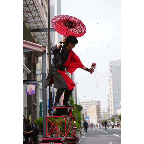 和風パフォーマー　YUKI